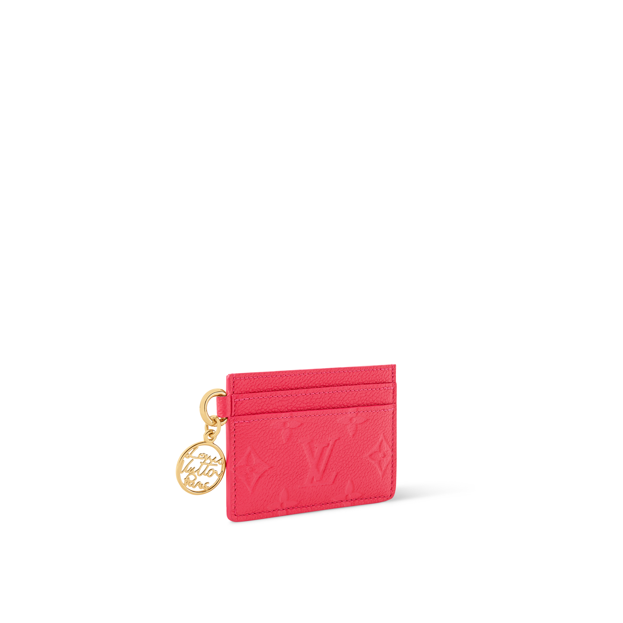 カードケース ポルト カルト・LV チャーム モノグラム・アンプラント